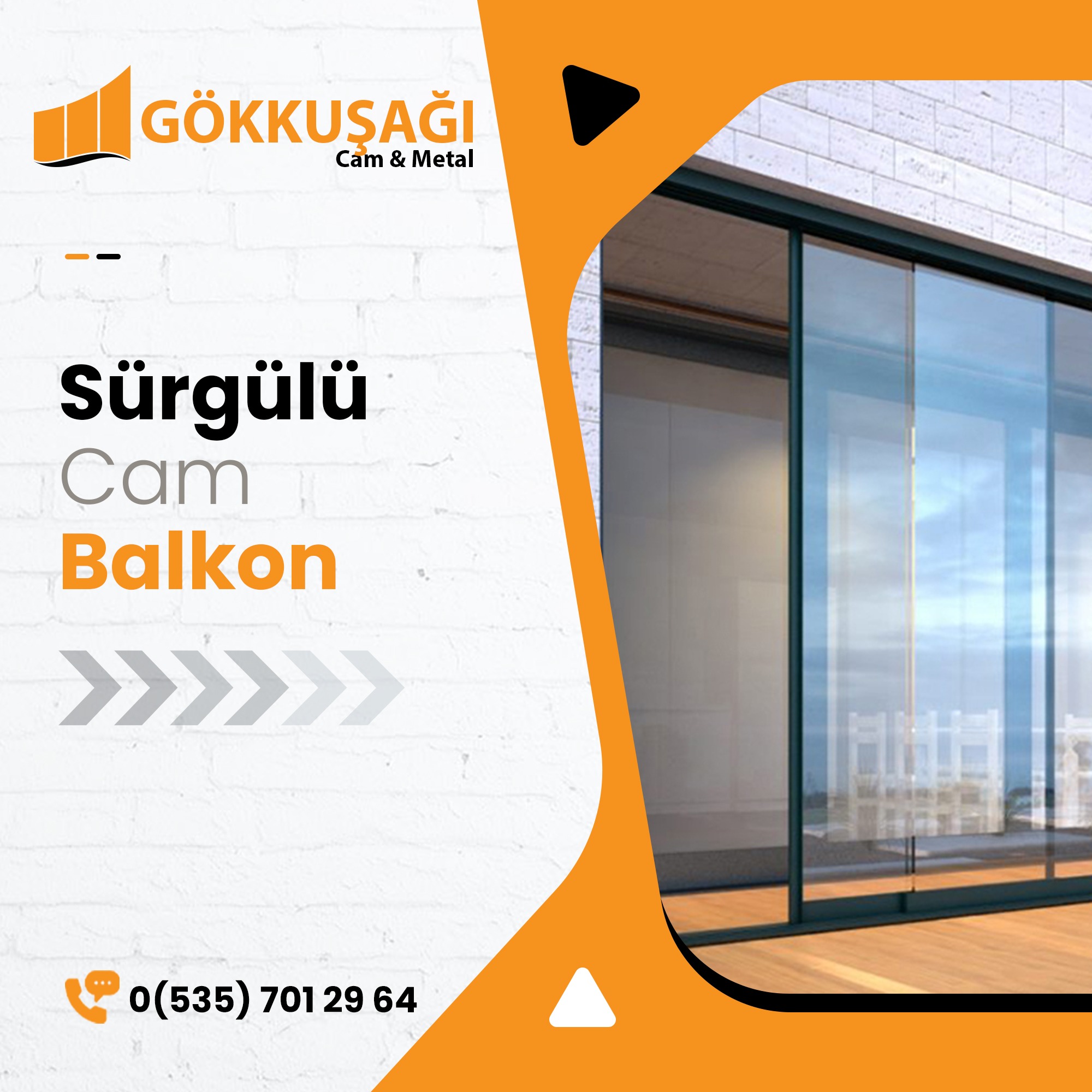 Konya Sürgülü Cam Balkon